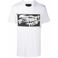 Philipp Plein Camiseta com estampa de logo - Branco