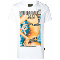 Philipp Plein Camiseta com estampa de logo gráfico - Branco