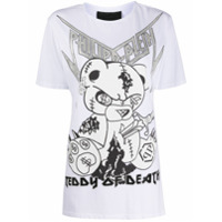 Philipp Plein Camiseta com estampa gráfica - Branco