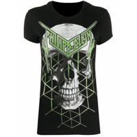 Philipp Plein Camiseta com estampa gráfica - Preto