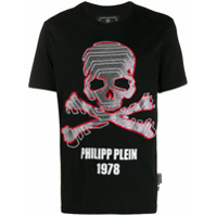 Philipp Plein Camiseta decote careca - Preto