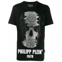 Philipp Plein Camiseta decote careca - Preto