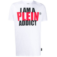 Philipp Plein Camiseta decote redondo Addict - Branco