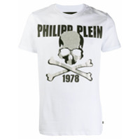 Philipp Plein Camiseta gola redonda - Branco