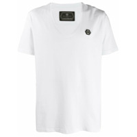 Philipp Plein Camiseta Original com gola V - Branco