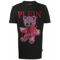 Philipp Plein Camiseta Paradise rosa - Preto