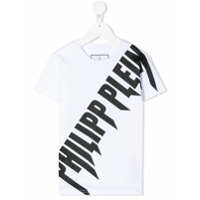 Philipp Plein Camiseta Rock PP com estampa - Branco