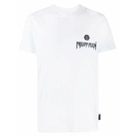Philipp Plein Camiseta Statement com logo - Preto