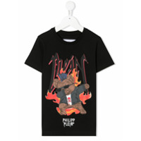 Philipp Plein Camiseta Teddy Bear com estampa - Preto