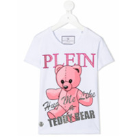Philipp Plein Junior Camiseta Teddy Bear - Branco