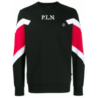 Philipp Plein Moletom com estampa de logo - Preto