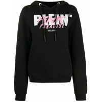 Philipp Plein Moletom Paradise com logo e capuz - Preto
