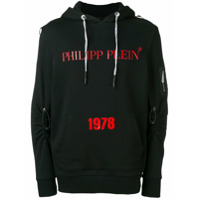 Philipp Plein Moletom 'PP1978' com logo - Preto