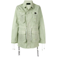 Philipp Plein multi-patch pocket jacket - Verde