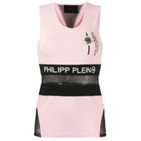 Philipp Plein Regata com recorte translúcido - Rosa