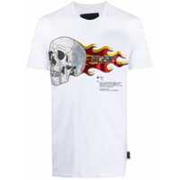 Philipp Plein Skull logo print T-shirt - Branco