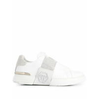 Philipp Plein TÃªnis cano baixo Phantom Kick$ - Branco