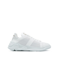 Philipp Plein Tênis cano baixo com logo hexagonal - Branco