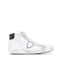 Philippe Model Paris Tênis cano alto Paris - Branco