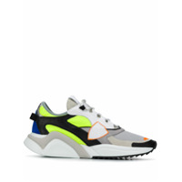 Philippe Model Paris Tênis cano baixo com cadarço - Cinza