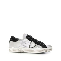 Philippe Model Paris Tênis cano baixo Prsx - Prateado