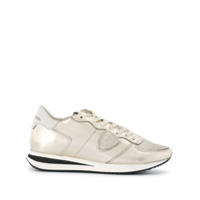 Philippe Model Paris Tênis metálico com cadarço - Dourado