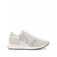 Philippe Model Paris Tênis metalizado com cadarço - Verde