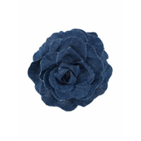 Philosophy Di Lorenzo Serafini Broche jeans floral - Azul
