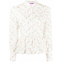 Philosophy Di Lorenzo Serafini Camisa mangas longas floral - Branco