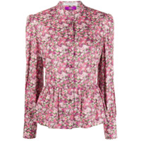 Philosophy Di Lorenzo Serafini Camisa mangas longas floral - Rosa