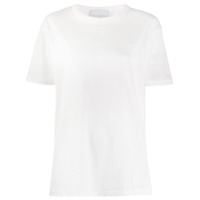 Philosophy Di Lorenzo Serafini Camiseta de algodão com logo bordado - Branco