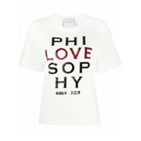 Philosophy Di Lorenzo Serafini Camiseta Love branca - Branco