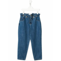 Philosophy Di Lorenzo Serafini Kids Calça jeans com modelagem ampla - Azul