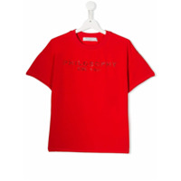 Philosophy Di Lorenzo Serafini Kids Camiseta com logo e aplicação - Vermelho