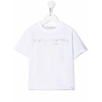Philosophy Di Lorenzo Serafini Kids Camiseta com logo em strass - Branco