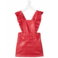 Philosophy Di Lorenzo Serafini Kids Vestido com babados - Vermelho