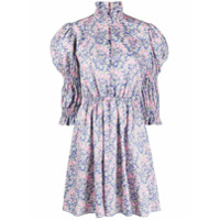 Philosophy Di Lorenzo Serafini Vestido com estampa floral - Azul