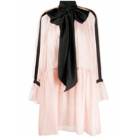 Philosophy Di Lorenzo Serafini Vestido com laço contrastante - Rosa