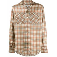 Phipps Camisa xadrez com mangas longas - Neutro