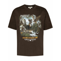 Phipps Camiseta com estampa Protect forest life - Marrom