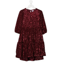 Piccola Ludo embellished shift dress - Vermelho