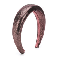 Piccola Ludo metallic-effect hairband - Rosa