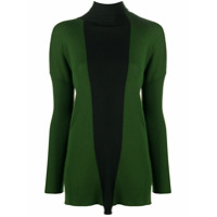 Pierantoniogaspari Suéter com recorte color block - Verde