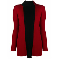 Pierantoniogaspari Suéter com recorte color block - Vermelho