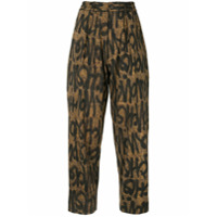 Pierre-Louis Mascia Calça com estampa de grafite - Estampado