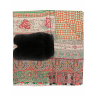 Pierre-Louis Mascia mixed-print silk scarf - Estampado