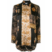 Pierre-Louis Mascia mixed-print silk shirt - Estampado