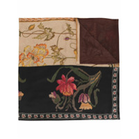 Pierre-Louis Mascia patchwork floral-jacquard scarf - Estampado