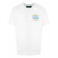 Piet Camiseta com estampa Food and Liquor - Branco