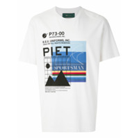 Piet T-shirt Re-Sportsman Summer - EE4 BONE WHITE